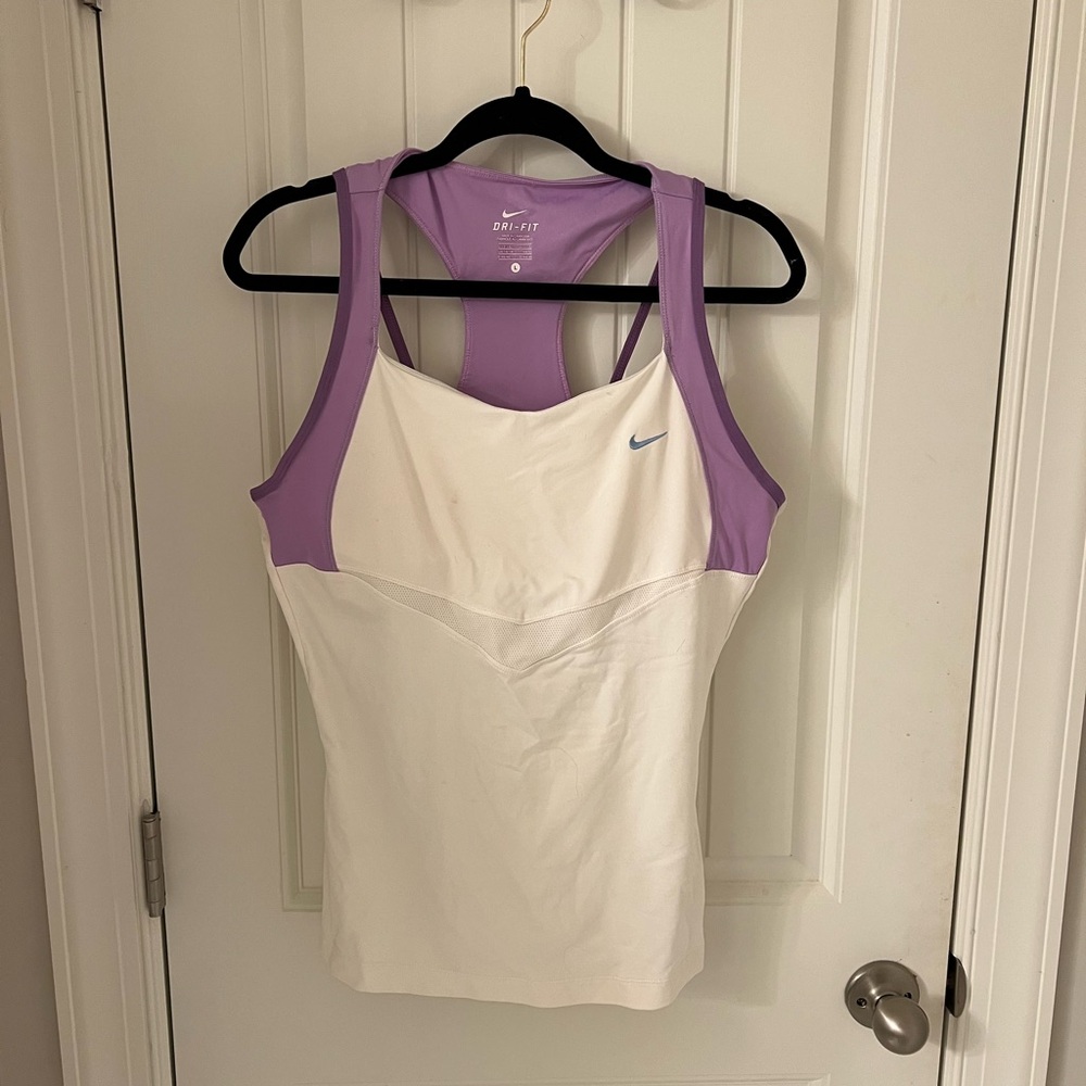 Nike Lavender Dri-FIT Tank Top